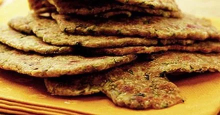 Індійський хліб з кабачками та коріандром