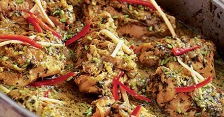 Indian spice box chicken