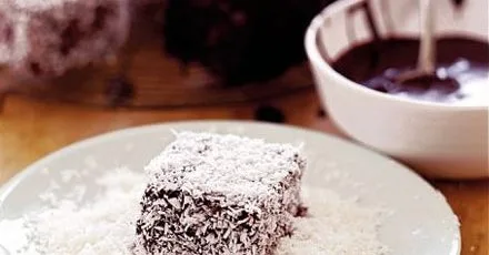 Isaac's chocolate coconut squares
