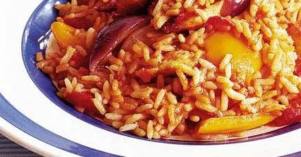 Italian rice with chicken