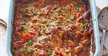 Pork cassoulet