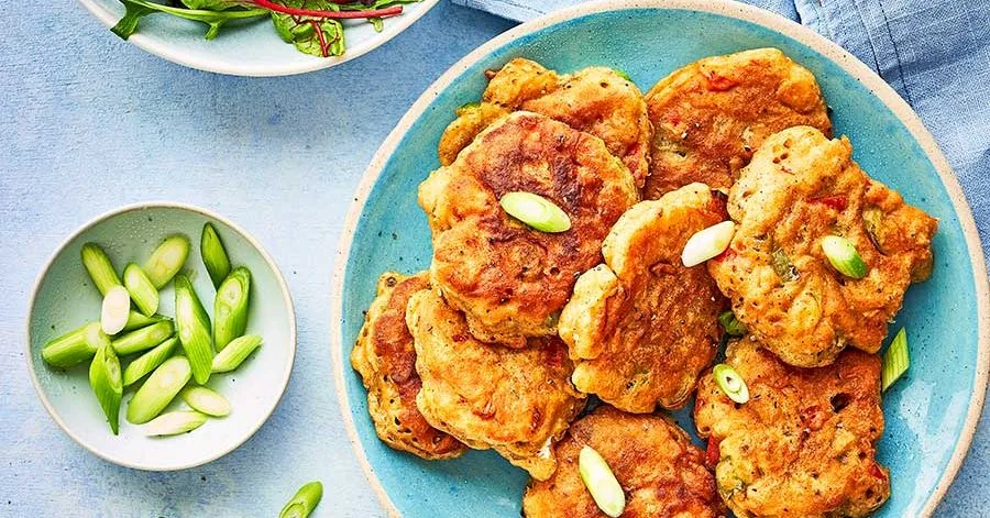 Jamaican saltfish fritters