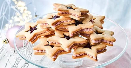 Зіркові печивка з джемом