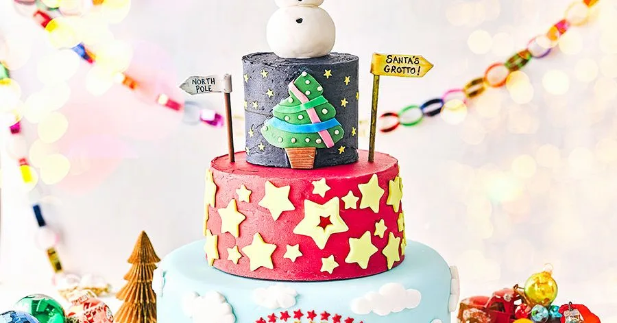 Jessica's magical Christmas cake