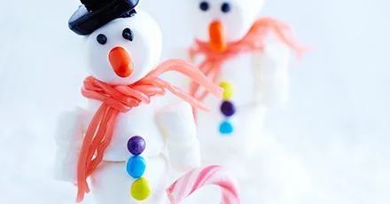 Jolly marshmallow snowmen