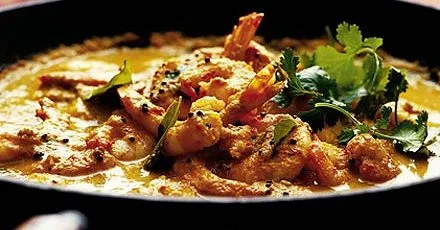 Kerala prawn curry