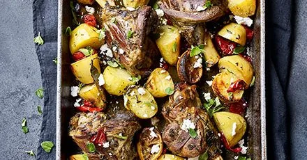 Kleftiko-style lamb shanks