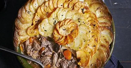 Lamb & dauphinoise hotpot