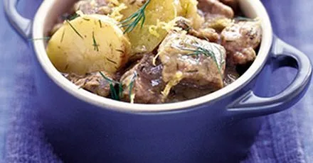 Баранина з лимоном і кропом