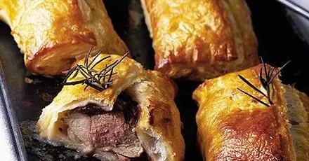 Lamb & rosemary envelopes