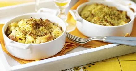 Leftover lamb & potato pie