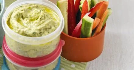 Lemon & coriander hummus