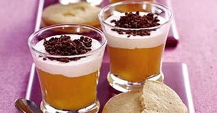 Lemon curd pots