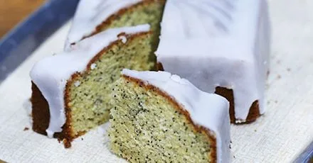 Лимонний кекс з маком