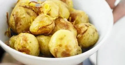 Lemon-roasted new potatoes