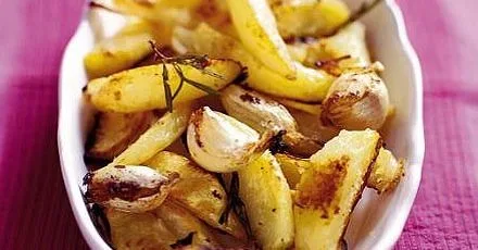 Картопляні дольки з лимоном і розмарином