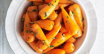Lemon & thyme baby carrots