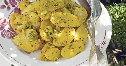 Lemony potato salad