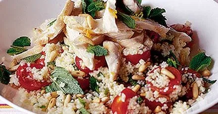 Лимонний курячий кускус