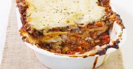 Lentil lasagne