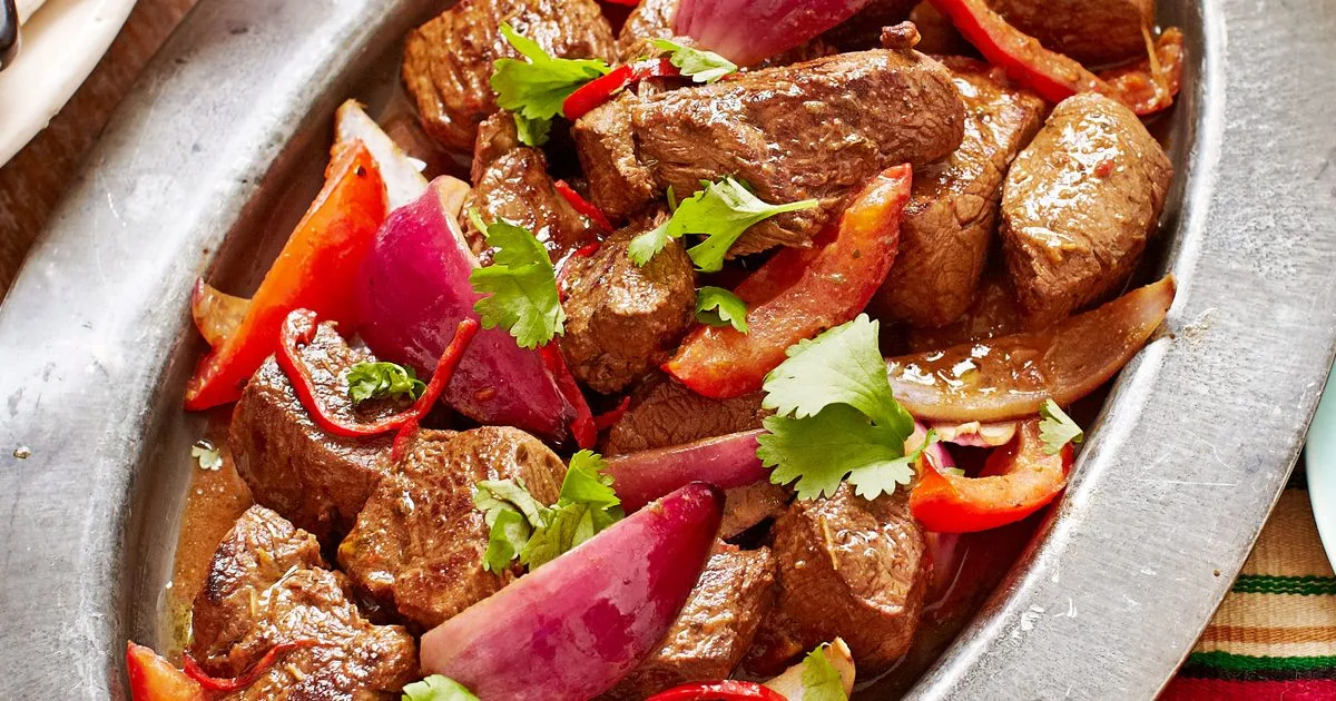 Lomo saltado (Beef stir-fry)
