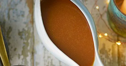 Make-ahead madeira gravy