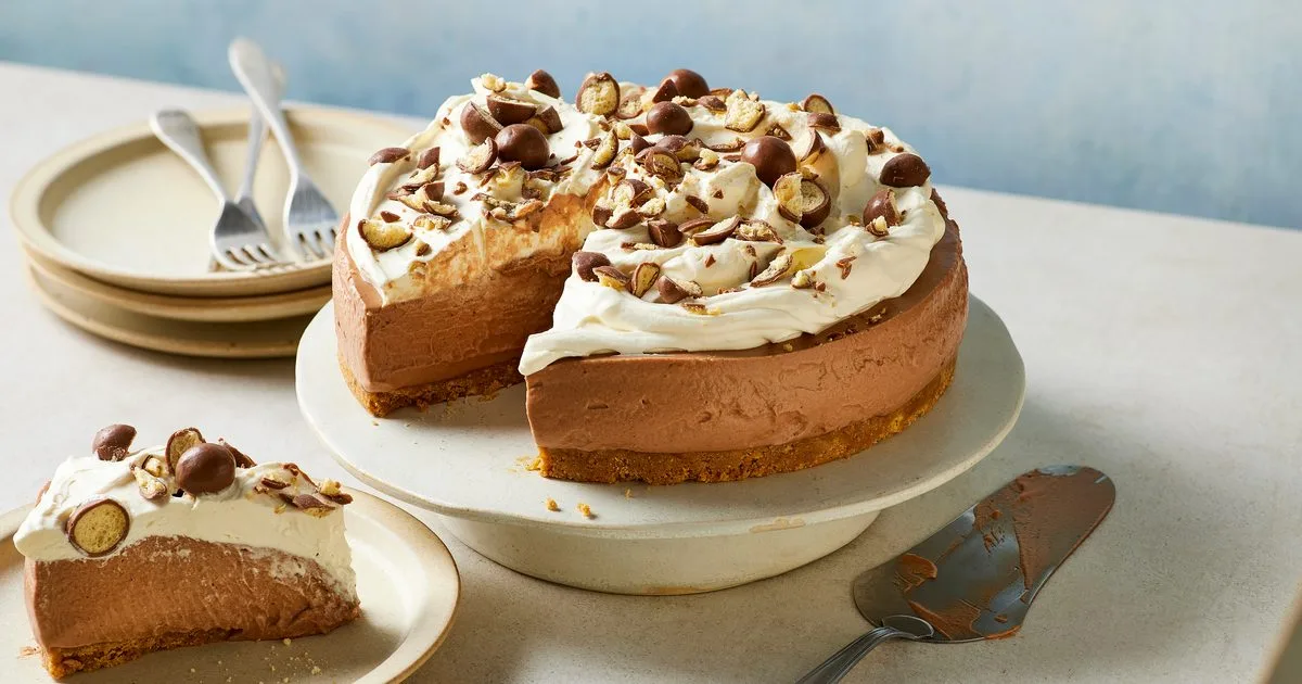 Malteser cheesecake