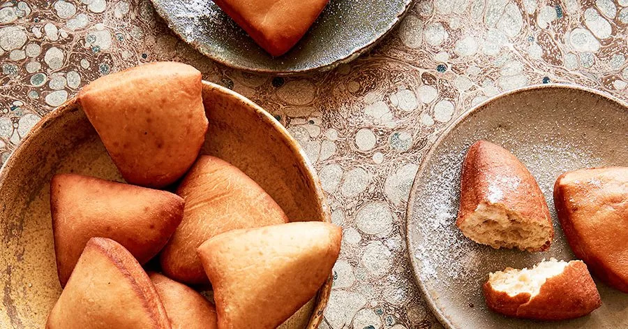 Mandazi (coconut & cardamom beignets)