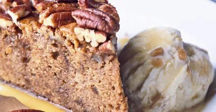 Maple crunch ice cream