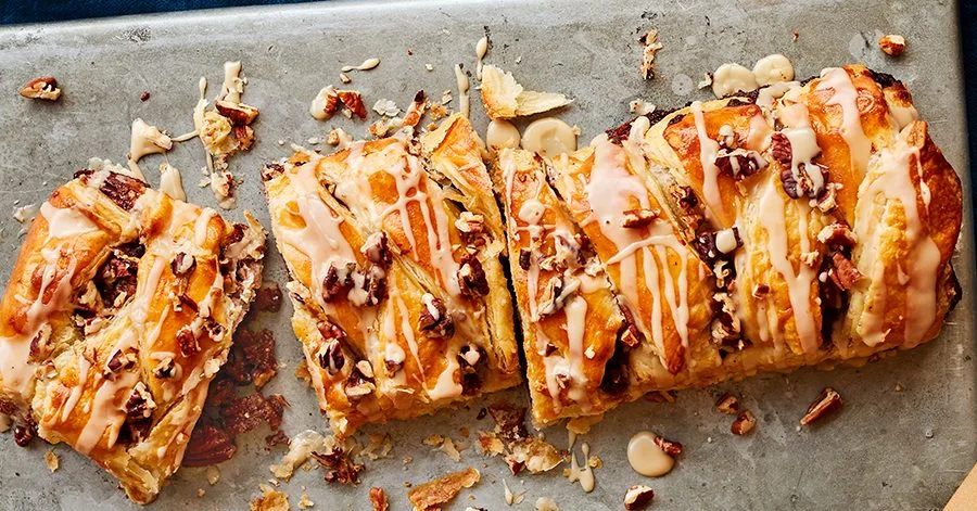 Maple pecan plait