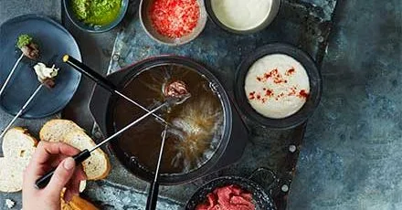 Meat fondue
