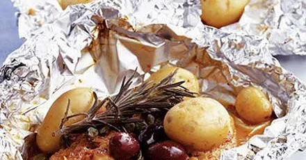Середземноморські рибні пакети