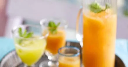 Melon & ginger sharbat