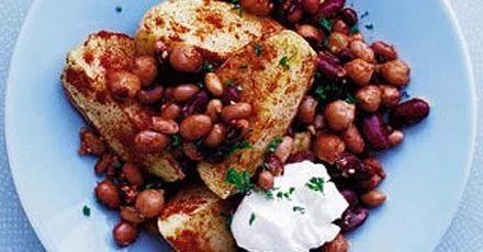 Mexican potato wedges