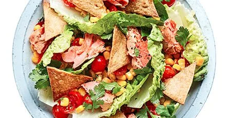Mexican salmon salad