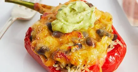 Mexican-style stuffed peppers