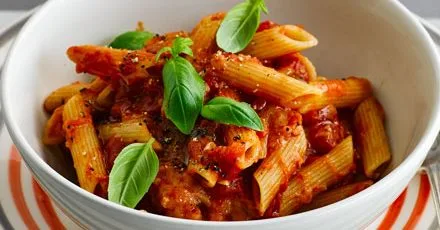 Microwave penne pappa al pomodoro