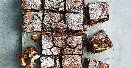 Mince pie brownies