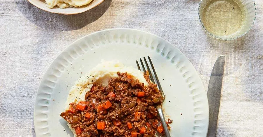 Фарш і картопляне пюре