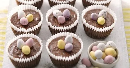 Mini chocolate cheesecakes