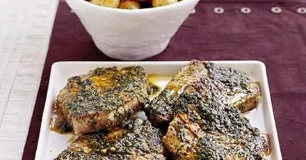 Moroccan-spiced tuna