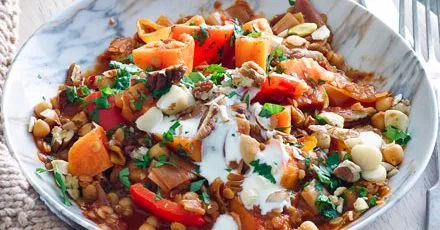 Moroccan vegetable stew