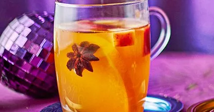 Mulled orange wine