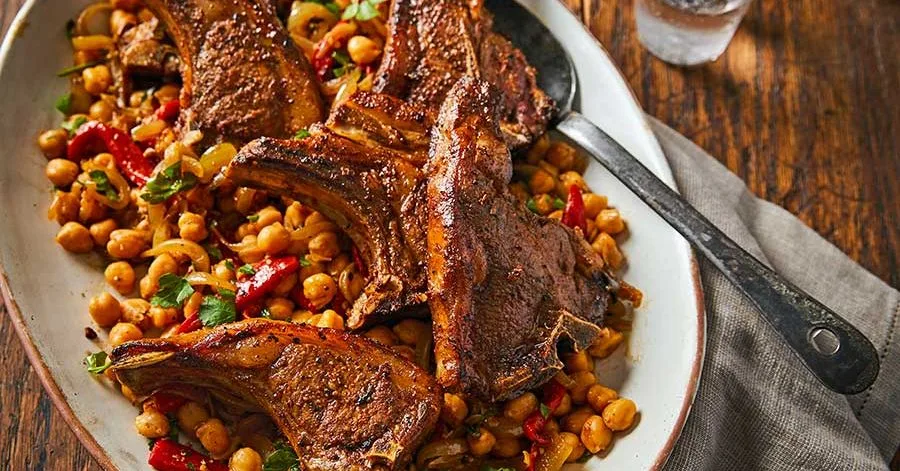 Mutton chops with cumin & paprika