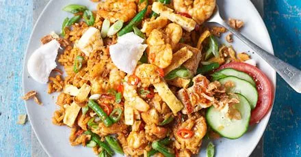 Nasi goreng (Indonesian stir-fried rice)