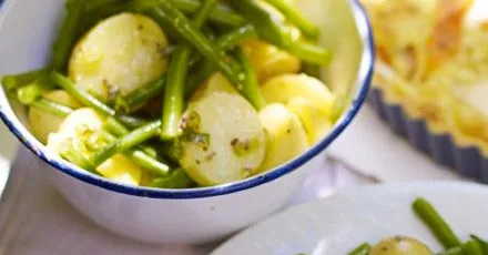 New potato & green bean salad