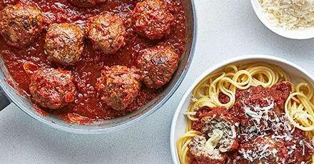 Next level spaghetti & meatballs
