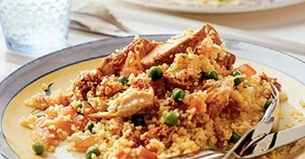 Кускус з куркою без приготування