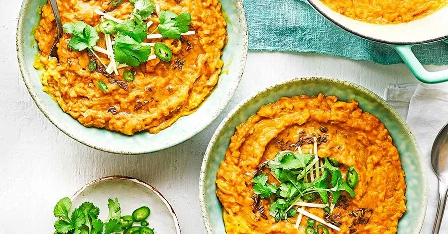 One-pan coconut dhal