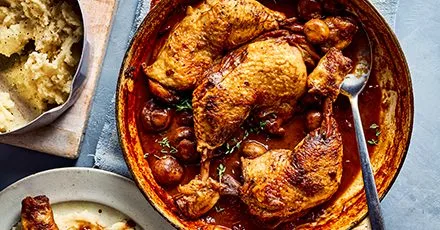 One-pot chicken chasseur